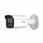 Camera de supraveghere IP Bullet 8MP Hikvision DS-2CD2T86G2H-2I(2.8MM) (EF), lentila fixa 2.8mm, iluminare min: Color: 0.0008 Lux @ (F1.0, AGC ON),B/W: 0 Lux cu IR 60m, slot card de memorie: microSD/microSDHC/microSDXC maxim 512GB, alarma la evenimente: motion detection, video tampering, scene