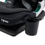 Scaun auto I-size U-Grow Goldfix Plus, isofix, 76-150 cm (9-36 kg), boxa bluetooth , negru - Image 13