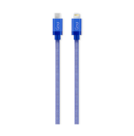 Cablu Date si Incarcare USB Type-C la Lightning Metallic, 1 m, G-METALLICC94B, Alb