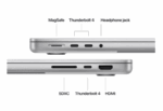 MacBook Pro 14.2"/Apple M4 Max (CPU 14-core, GPU 32-core, Neural Engine16-core)/36GB/1TB - Silver - INT KB - Image 3