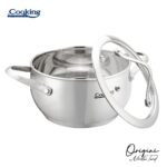 CRATITA INOX+CAPAC 16X9 CM, 1.8L, NICOLAI TAND, ORIGINI, COOKING BY HEINNER - Image 2
