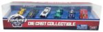 MACHETA DIE CAST, SET 6 MASINI CURSE, SCARA 1/64, 7.5CM, DIVERSE MODELE SI CULORI- VERDE, ALB, ROSU, BLEU, NEGRU, MOV, PORTOCALIU, GRI, ALBASTRU, MARO, GALBEN - Image 4