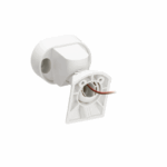 Suport detector OPTEX CW-G3 - compatibil FLX-A-AM, FLX-A-DAM-X5; Instalare pe perete sau tavan; Reglabil pe orizontala - 45grade/stanga si 45 grade/dreapta; Reglabil pe verticala - 5grade/sus si 20grade/jos; Sistem de protectie cablu la sabotaj - cablul trece prin interiorul suportului; Conform