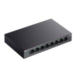 TP-LINK 5-PORT GIGABIT SWITCH LS108GP, interfata  8× 10/100/1000Mbps RJ45 Ports (Ports 1–8 supports 802.3af/at PoE+), AUTO Negotiation, AUTO MDI/MDIX, porturi Standard: 802.3 af/at compliant,  PoE Ports: Ports 1–8, pana la 30 W PoE output per port, PoE Budget: 62 W, dimensiuni 6.2× 3.9×1.0 in - Image 2