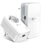 Kit PowerLine, TP-Link, TL-WPA7617 KIT, AV1000 Gigabit Powerline ac Wi- Fi, TL-WPA7517+ TL-PA7017, Standarde și Protocoale:  IEEE 1901, IEEE 802.3, IEEE 802.3u, IEEE 802.3ab, IEEE 802.11b/g/n (2.4GHz), IEEE 802.11a/n/ac (5GHz), acoperire: 300m prin cablurile electrice existente, viteza wireless