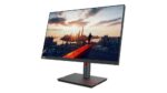 Monitor Lenovo ThinkVision P24h-3023.8"IPS, QHD (2560x1440), 16:9, Brightness: 300 nits, Contrast ratio: 1000:1, Response time: 4 ms (Extreme mode) / 6 ms, Dot / Pixel Per Inch: 123 dpi, Color Gamut: 99% sRGB, 99% BT.709, View angle: 178 / 178, Stand: Tilt, Swivel, Pivot, Height Adjust Stand, Side - Image 3