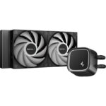 Cooler Procesor DEEPCOOL LE500 Marrs, Lichid, 12 cm, 2 ventilatoare, aRGB - Image 2