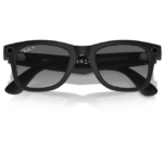 RayBan Meta Wayfarer Matte Black/Gradient Graphite Polarized