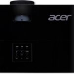 Proiector ACER X1328WI, DLP 3D ready, 5000 lumeni, WXGA 1280* 800, up to WUXGA 1920x1200, 16:10/ 16:9/ 4:3, 20.000:1, dimensiune maxima imagine 300", distanta maxima de proiectie 12 m, boxa 3W, lampa 6000 ore/ 15.000 ore ExtremeEco, d-sub, HDMI, PC audio in/ out, composite video/ RCA, USB Type A for