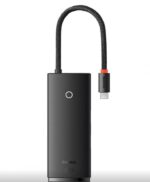 Docking station Baseus Lite, USB Type-C, 100W, Negru, 2 ani Garantie