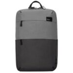 Rucsac laptop Targus 16" Sagano EcoSmart, pentru laptopuri de 16" sau mai mici, capacitate 22 de litri, material RPET 500, dimensiun: 33 x 19 x 53 cm, greutate 0.77 kg, negru/gri