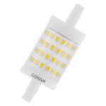 Bec LED Osram DIM LINE, R7s, 9.5W (75W), 1055 lm, lumina calda (2700K) ,dimabila, 78mm, Ø29mm - Image 2
