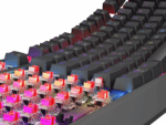 Tastatura gaming mecanica wireless Genesis Thor 230 TKL, iluminare RGB, swtich-uri Red, 87 taste, 11 butoane multimedia, negru - Image 15