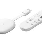 Google Chromecast 4, Google TV, 4K, Snow