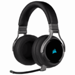 Casti Gaming Head-band CORSAIR Virtuoso RGB, Wireless, Negru