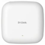 D-Link Access point DAP-X2850, AX3600 wi-fi 6, POE, Dual-band, 4x4 MIMO, 2.5 Gigabit Uplink, Wireless standard: 802.11ax Wi-Fi 6, Dual-band, Wireless speed: 1147 Mbps 2.4 GHz, 2402 Mbps 5 GHz, Antenna gain: 3.5 dBi for 2.4 GHz, 5.5 dBi for 5 GHz, interface: 1 x 2.5GBASE-T LAN, 1 x Gigabit