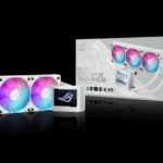 Cooler Procesor ASUS ROG RYUJIN III 360 ARGB White Edition, Lichid, 12 cm, 3 ventilatoare, aRGB