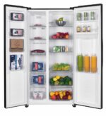 Side by Side FRAM FSBS-HM440NFBKWDE++, No Frost, 439 L, Clasa E, Dozator apa, Negru - Image 4