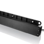 Lenovo USB Soundbar, Compatible with most Lenovo ThinkVision monitors Dual Speaker support with 1.25+1.25 total watts of output Audio volume controlled directly from the soundbar, Volume+ / volume- / mute button, Audio is linked to PC audio control, Integrated cable lock slot, Product Weight: 315 g