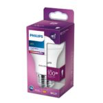 Bec LED Philips A60, EyeComfort, E27, 12.5W (100W), 1521 lm,luminaneutra (4000K), mat - Image 2
