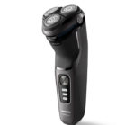 Aparat de ras PHILIPS Shaver Seria 3000 S3343/13, Barbierit umed şi uscat, Fara fir, Capete 5D pivotante si flexibile, Lame autoascutire, 60 min, Sistem de barbierire anticoroziune, Capac de protectie, Suport de incarcare, Negru, L x A x I (mm) 80x140x190 - Image 3