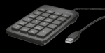 Trust Xalas USB Numeric Keypad, neagra - Image 2