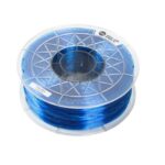 CREALITY CR PETG 3D Printer Filament, transparent Blue, Printing temperature: 230-250°C, Filament diameter: 1.75mm, Tensile strength: 49MPa, Size of filament wheel: Diameter 200mm, height 66mm, hole diameter 53mm. Eco-friendly, odorless, non-toxic. Utilizare: pana la 1 an de la deschiderea
