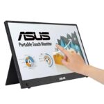 Monitor Asus 15.6" MB16AHT, Touch: P-Cap, Diagonal (inch): 15.6, Diagonal (cm): 39.6, Aspect ratio: 16:9, Panel: IPS, Resolution: 19 20x1080, Refresh Rate: 60Hz, Response time GtG: 5ms, Brightness (max): 250 cd/㎡, Contrast (static) : 700:1, Viewing angle: 170º(R/L), 170º(U/D), Speakers: 2Wx2, Tilt