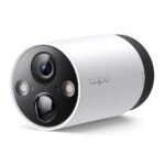 tp-lINK TAPO C420 Cameră de supraveghere cu acumulatori, Senzor imagine: 1/3", Lentile: F/NO: 1.61±10%; Focal Length: 3.18mm±5%, IR 15m, Unghi vizualizare: 113°, Rezolutie: 2K QHD (2560 × 1440 px), Microfon și difuzor integrate, Protocol Wi-Fi: IEEE 802.11b/g/n, 2.4 GHz, Detectarea mișcării