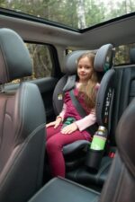 Scaun auto I-size U-Grow Goldfix Plus, isofix, 76-150 cm (9-36 kg), boxa bluetooth, gri - Image 13