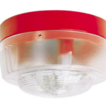 Dispozitiv alarmare optica rosu-LED rosu