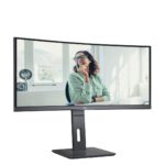 Monitor Gaming AOC CU34P3CV, 34", 3440 x 1440 pixeli, Black, 3 ani Garantie - Image 3