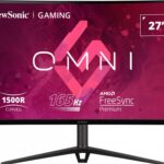Monitor Consumer ViewSonic VX2718-2KPC-MHDJ, 27", 2560 x 1440 pixeli, Black, 2 ani Garantie