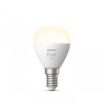 Bec LED inteligent Philips Hue P45, Bluetooth, E14, 5.7W, 470 lm, luminacalda (2700K)