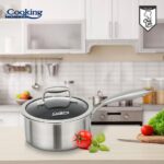 CASEROLA CU CAPAC, 16x8.5 CM, 1.6 L, TITANIUM3, COOKING BY HEINNER - Image 4