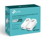 TP-Link Kit Gigabit Powerline Passthrough cu 3 Porturi AV1300, TL- PA8033P KIT, Standarde si Protocoale:  HomePlug AV1.1, HomePlug AV2.0,IEEE 1901,IEEE 802.3,IEEE 802.3x, IEEE 802.3u, IEEE 802.3ab, Interfata: 3 x 10/100/1000 RJ45, 1 x priza alimentare, Consum: Max 5.5W, Dimensiuni: 131 x 71x 42 mm - Image 3
