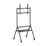 Stand TV mobil Serioux 13E-46FW, dimensiuni: 725x635x1615mm, compatibilitate  dimensiune