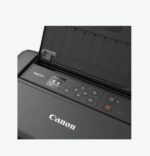 Imprimanta inkjet color portabila Canon BX110 cu acumulator, culoare: negru, dimensiune A4, viteza 9ipm alb-negru, 5,5ipm color, rezolutie 4800 x 1200 dpi, alimentare hartie 50 coli, interfata Hi-Speed USB (USB Type C), Wireless, Google Cloud Print, Air Print, USB charging, consumabile: PGI-35 (200 - Image 3