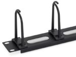 TRITON Inele organizatoare de cabluri ,1U,5 x big click-in ring,oval holes - Image 2