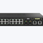 Switch QNAP M2116P CPU Microchip VSC7448-02, 16 porturi 2.5GbE (RJ45)