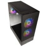 Carcasa Lian Li LANCOOL 205 Mesh C Mid-Tower NEGRU - Image 2