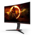 Monitor Gaming AOC CQ27G2S/BK, 27", 2560 x 1440 pixeli, Black, 3 ani Garantie - Image 2
