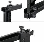 Suport Neomounts pentru Video wall, 42"-70", 35kg, VESA min. 200x200 mm, VESA max. 600x400 mm, negru - Image 3