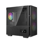Carcasa DEEPCOOL CH360 DIGITAL Mini Tower ARGB NEGRU - Image 2