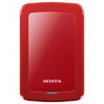 HDD Extern Adata, 1TB, HV300, 2.5, USB 3.1, Senzor protectie socuri, Criptare Date, Ultraslim, Rosu - Image 2