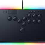 Controller Razer Kitsune All Buton Optical Arcade pentru PS5 si PC, iluminare RGB Chroma, conexiune USB-C, negru