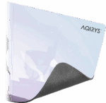 Mousepad AQIRYS Gravity Medium, fabricat din material din microfibra, dimensiuni 450 x 400 x 4 mm, alb - Image 5