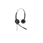 Casti Head-band AXTEL Elite HDvoice duo NC, Wired, noise-canceling, Negru