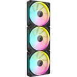 Ventilatoare Carcasa CORSAIR iCUE LINK LX120 3x120mm RGB NEGRU - Image 2