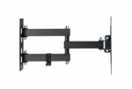 Suport de perete Akai cu inclinatie +3/-10°, diagonala display 23"-43", VESA min. 100x100, VESA max. 200x200, suporta pana la 30kg, distanta fata de perete MAX 378mm, negru - Image 3